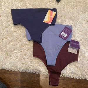 Yummie Shapewear Thongs (3) - S/M